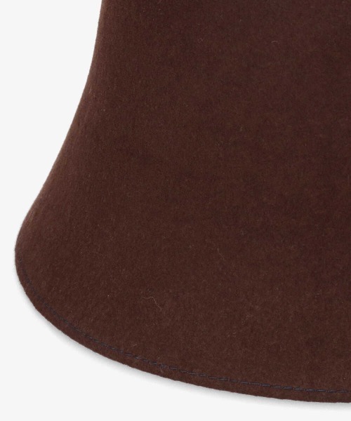 「kaorinomori」 ハット M/57.5cm ブラウン レディース_画像7