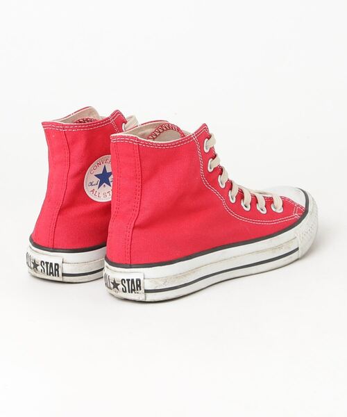 【新品】コンバース　ハイカット２３cm CONVERSE（コンバース） ハイカットスニーカー 23cm レッド レディース