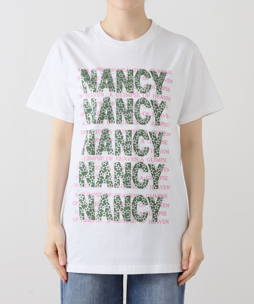 tシャツ 「nancy/ナンシー」 GLIMPSE TEE NA087 レディース メンズ tシャツ 「nancy/ナンシー」 GLIMPSE TEE NA087 レディース