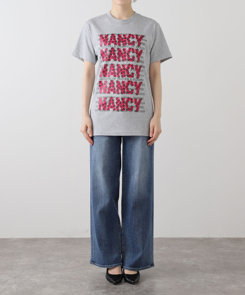 tシャツ 半袖 「nancy/ナンシー」 GLIMPSE TEE NA087 レディース
