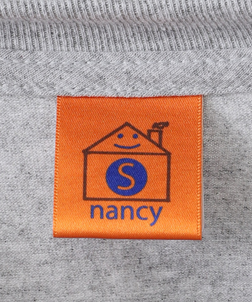 tシャツ 「nancy/ナンシー」 GLIMPSE TEE NA087 レディース メンズ tシャツ 「nancy/ナンシー」 GLIMPSE TEE NA087 レディース