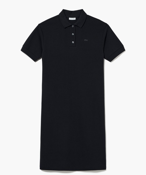 LACOSTE 「LACOSTE」 シャツワンピース 38 ネイビー レディース