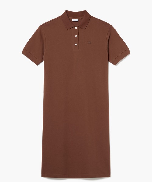 LACOSTE グレー 半袖シャツワンピース 38 LACOSTE グレー 半袖シャツワンピース 38 - メルカリ
