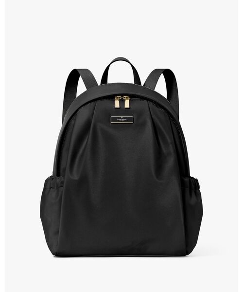 【♠️kate spade】美品　ケイトスペード　バックパック　本革　ブラック ケイトスペード リュック（kate spade NEW YORK）のおすすめ人気