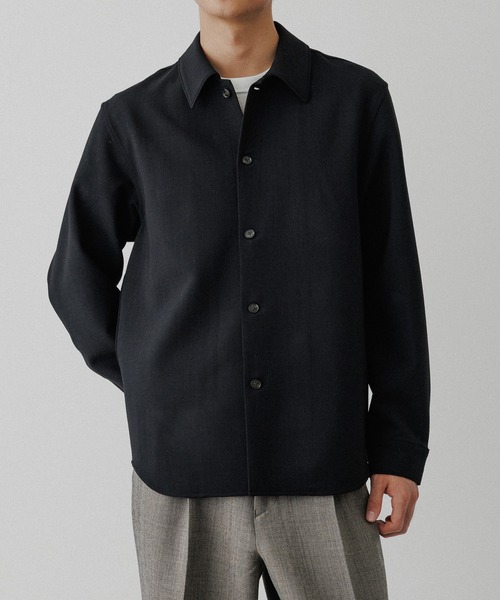 ADAM ET ROPE'（アダムエロペ） シャツ ダブルクロス シャツ