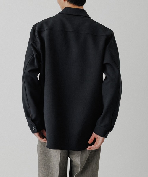 ADAM ET ROPE'（アダムエロペ） シャツ ダブルクロス シャツ