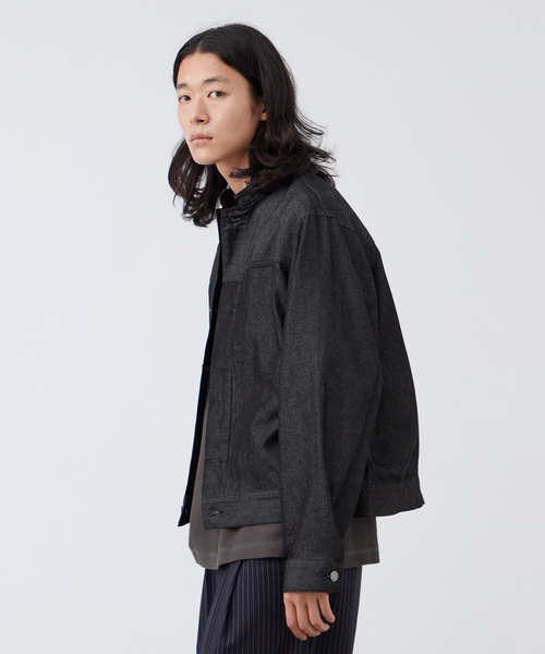 ジャケット・アウター zacblc B.C STOCK ブルゾン アウター 8.5oz テンセルデニム BRIGHT