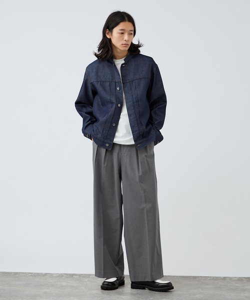 B.C STOCK ブルゾン アウター 8.5oz テンセルデニム BRIGHT