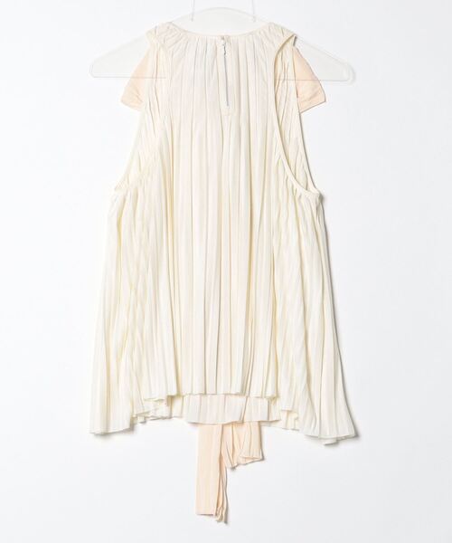 「Chloe」 ノースリーブブラウス TS ベージュ レディース_画像2