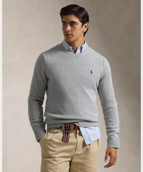 POLO RALPH LAUREN セーター ニット コットン クルーネック
