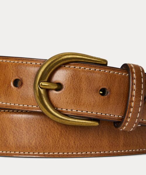 POLO RALPH LAUREN 　レザーベルト　イングランド製　W28 POLO RALPH LAUREN レザーベルトイングランド製W28