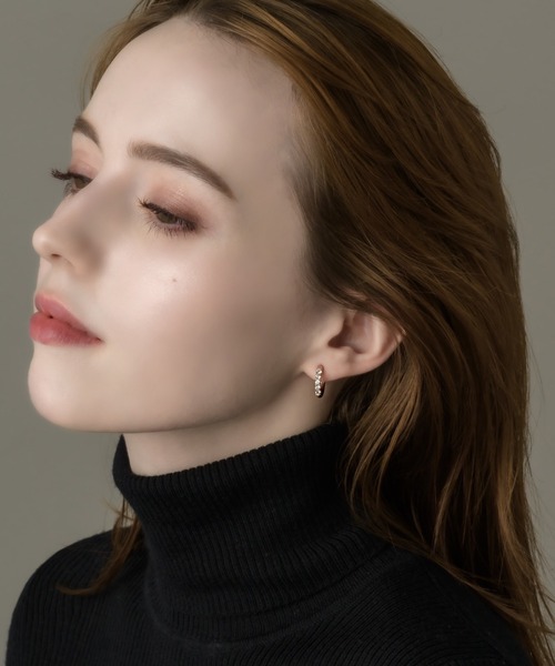 muku ピアス PIERCE/ZIRCONIA LINE レディース : ZOZOTOWN Yahoo!店