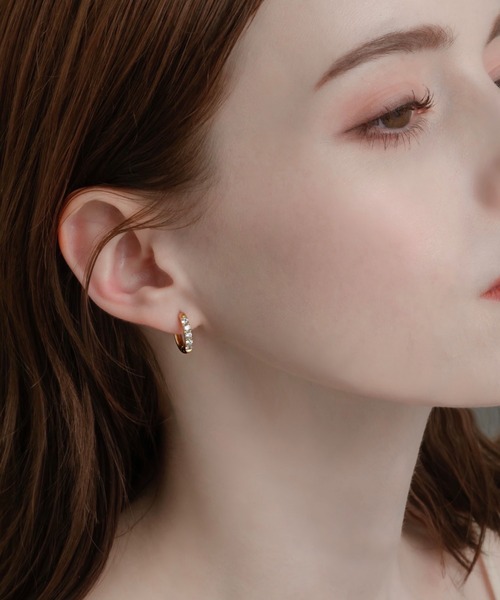 muku サージカルステンレス アレルギー対応 ピアス PIERCE/ZIRCONIA