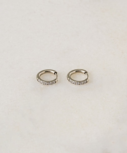 muku ピアス PIERCE/ZIRCONIA LINE レディース : ZOZOTOWN Yahoo!店