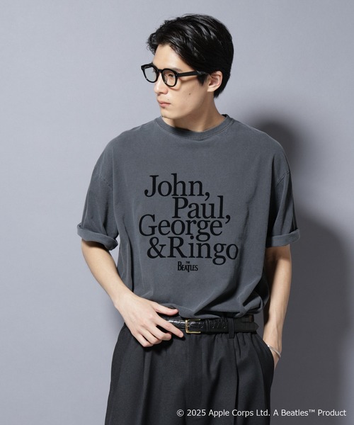 NANO universe tシャツ 別注GOOD ROCK SPEED BEATLES フロッキー
