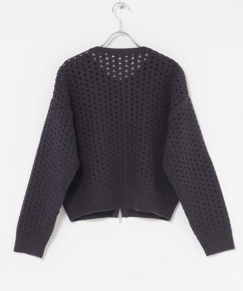 美品♡Rosso カーディガン URBAN RESEARCH ROSSO｜F by ROSSO 柄編みZIPカーディガン | Rakuten