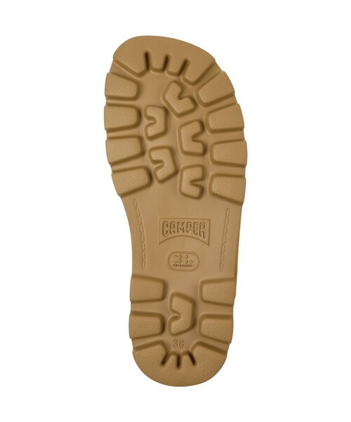 「CAMPER」 フラットサンダル 24.0cm キャメル レディース_画像5