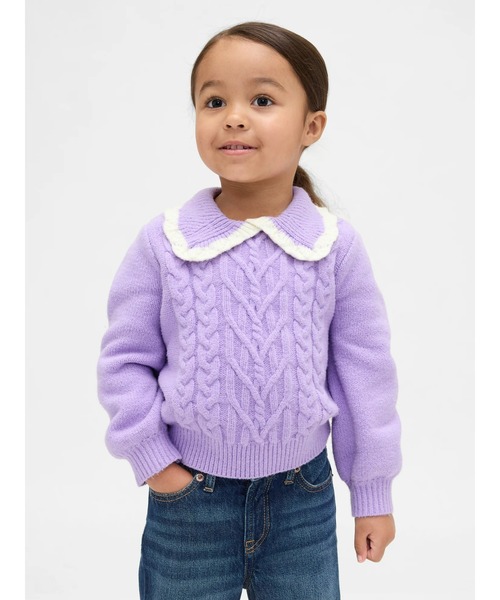 GAP（ギャップ） ニット セーター CashSoft カシミヤタッチ 襟付き 