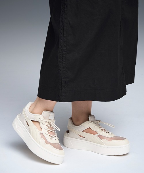 PUMA 「PUMA」 ローカットスニーカー 24.5cm ホワイト系その他 PUMA 「PUMA」 ローカットスニーカー 24.5cm ホワイト系その他