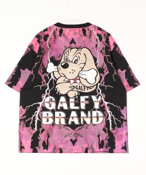 「GALFY」 半袖Tシャツ X-LARGE ブルー系その他 メンズ_画像2