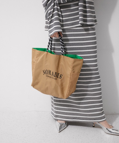 お値下げ‼️新品未使用 NOMADIS バッグ ベージュ NOMADIS（ノマディス） トートバッグ FREE ベージュ レディース