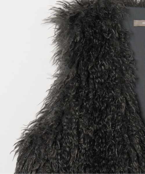HELIOPOLE（エリオポール） ベスト ジレ SHEEP ECO FUR GILET