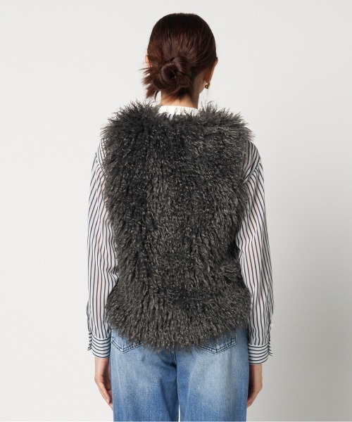 HELIOPOLE（エリオポール） ベスト ジレ SHEEP ECO FUR GILET