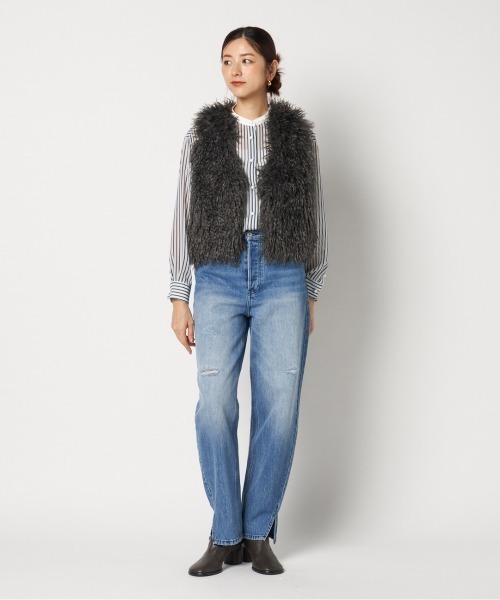 HELIOPOLE（エリオポール） ベスト ジレ SHEEP ECO FUR GILET