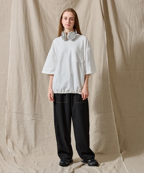 「WETTEMPT」 半袖Tシャツ MEDIUM レッド メンズ_画像2