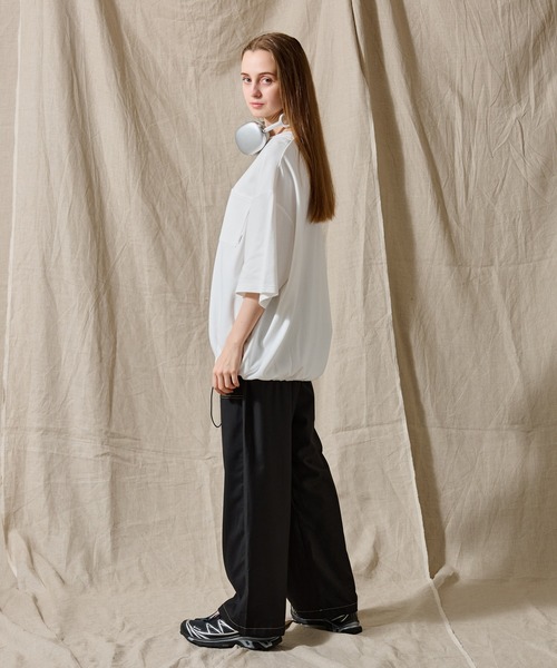 「WETTEMPT」 半袖Tシャツ MEDIUM レッド メンズ_画像4