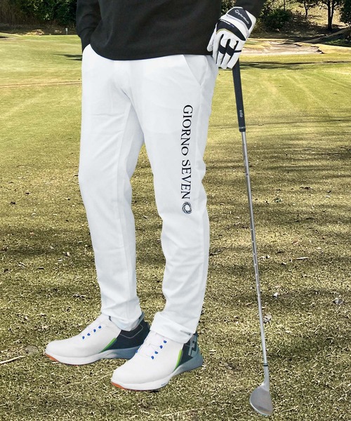 GIORNO SEVEN（ジョルノセブン） ゴルフ ロゴプリント撥水ストレッチ