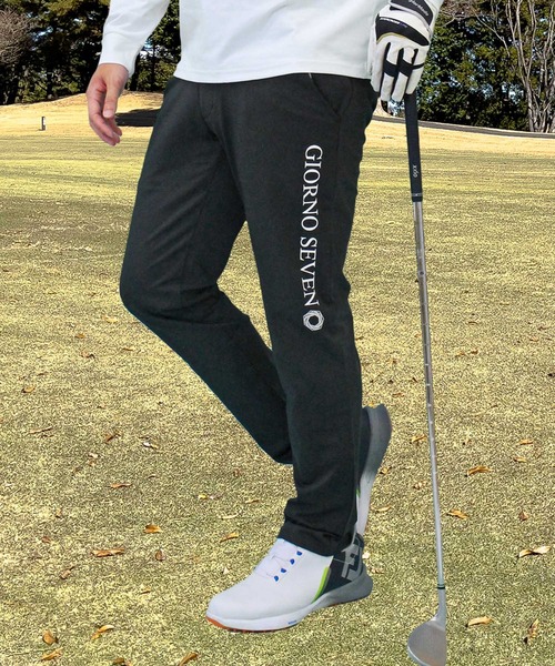 GIORNO SEVEN（ジョルノセブン） ゴルフ ロゴプリント撥水ストレッチ