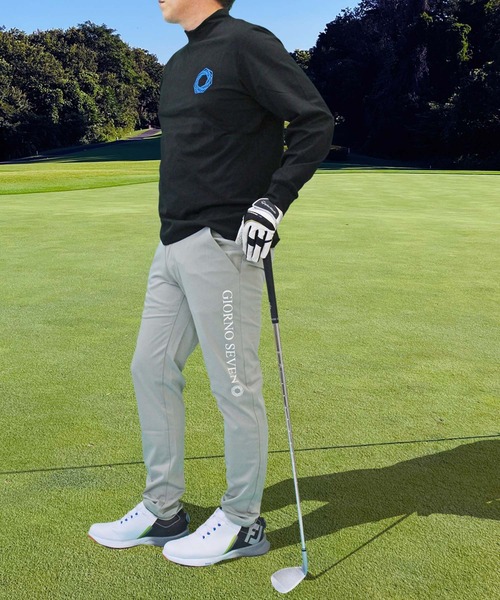 GIORNO SEVEN（ジョルノセブン） ゴルフ ロゴプリント撥水ストレッチ