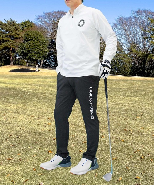 GIORNO SEVEN（ジョルノセブン） ゴルフ ロゴプリント撥水ストレッチ