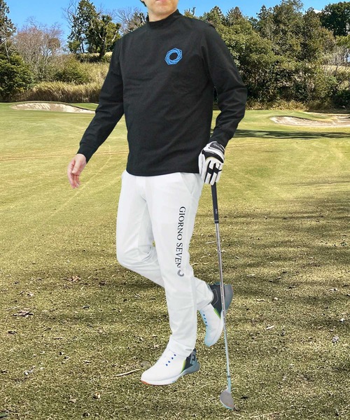 GIORNO SEVEN（ジョルノセブン） ゴルフ ロゴプリント撥水ストレッチ