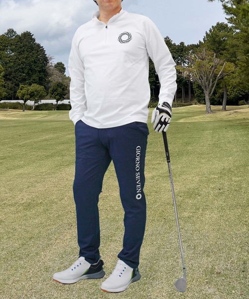 GIORNO SEVEN（ジョルノセブン） ゴルフ ロゴプリント撥水ストレッチ