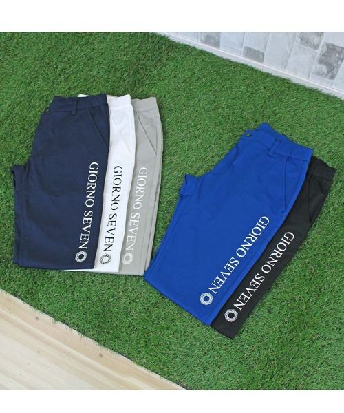 GIORNO SEVEN（ジョルノセブン） ゴルフ ロゴプリント撥水ストレッチ