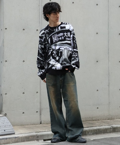 HUF（ハフ） セーター ニット 「HUF/ハフ」WORLDWIDE COMMUTER SWEAT