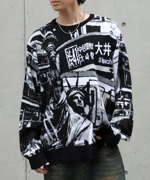 HUF（ハフ） セーター ニット 「HUF/ハフ」WORLDWIDE COMMUTER SWEAT