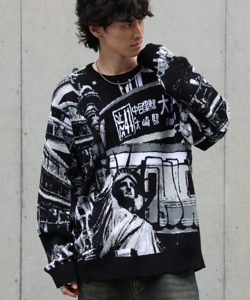 HUF（ハフ） セーター ニット 「HUF/ハフ」WORLDWIDE COMMUTER SWEAT