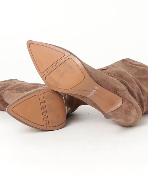 「NINE WEST」 ブーツ 24cm ブラウン レディース_画像3
