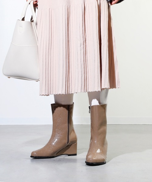 「LUGG NAGG」 レインブーツ 23.5cm ブラウン系その他 レディース_画像2