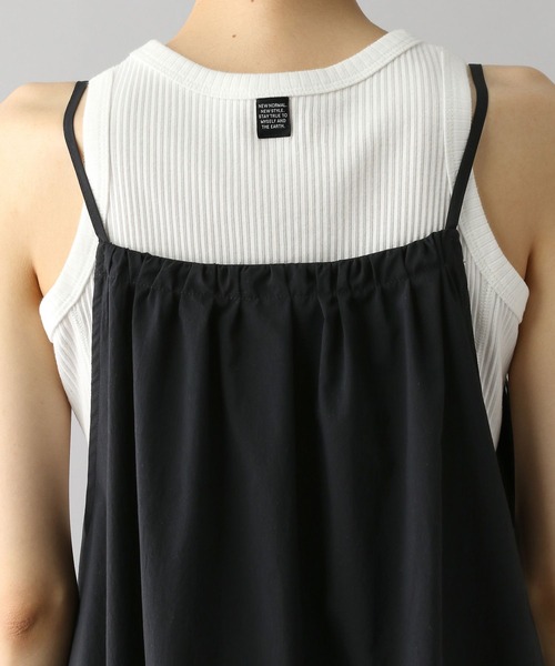 「O0u」 キャミソールワンピース FREE ブラック レディース_画像2
