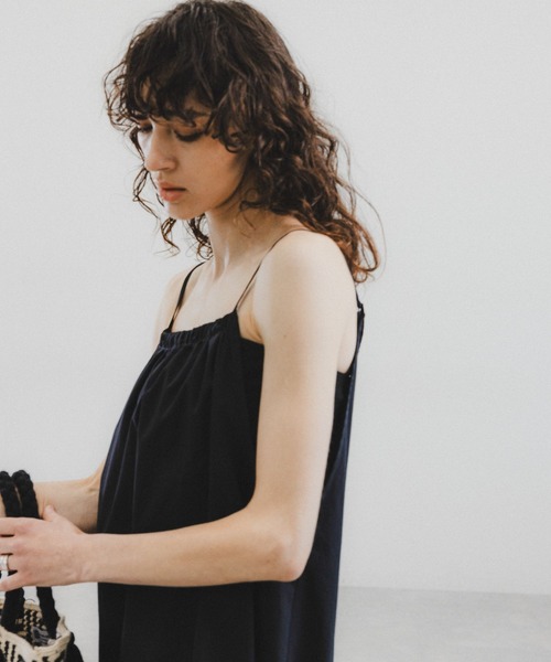 「O0u」 キャミソールワンピース FREE ブラック レディース_画像9