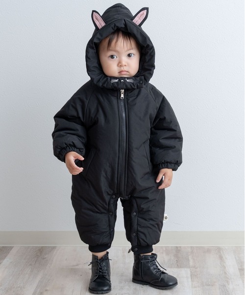 SweetMommy（スウィートマミー） ベビー服 ロンパース ねこさん 中綿