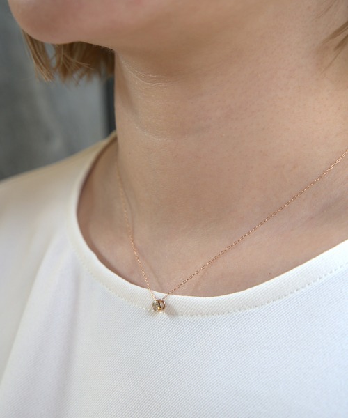 BEYOND COOL（ビヨンクール） ネックレス 「k18」 ダイヤモンド