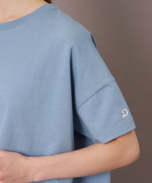 「DRESSTERIOR」 半袖Tシャツ 36 グレー レディース_画像8