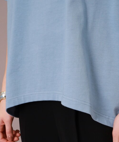 「DRESSTERIOR」 半袖Tシャツ 36 グレー レディース_画像9