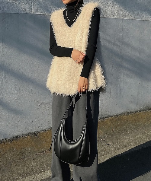 NOLITA LABORATORY ベスト ジレ 「 NOLITA / ノリータ 」 ふわふわ