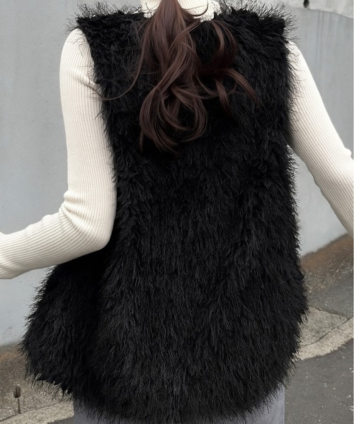 NOLITA LABORATORY ベスト ジレ 「 NOLITA / ノリータ 」 ふわふわ